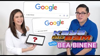 BAM AQUINO amp BEA BINENE ANSWER MOST GOOGLED QUESTIONS ABOUT THEM  KayaMoBAM Episode 3 [upl. by Hogan615]