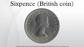 Sixpence British coin [upl. by Assilat]