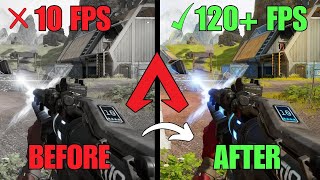 Apex Legends Best Settings For Low End PC Boost FPS amp Performance [upl. by Assener287]