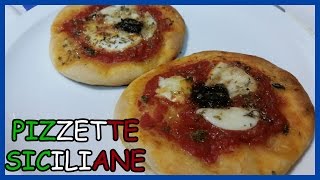 Pizzette della Tavola Calda Siciliana  Le Ricette di Zio Roberto [upl. by Morra]