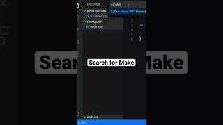 Create a Makefile for CC projects in VSCode using this Extension linux coding linuxdesktop [upl. by Eylk]
