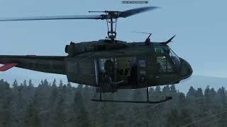 CASEVAC with the UH1H in DCS [upl. by Eural]