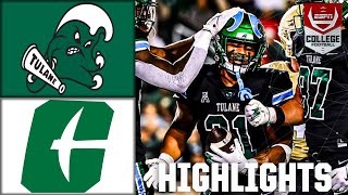 Tulane Green Wave vs Charlotte 49ers  Full Game Highlights  ESPN College Football [upl. by Kal]