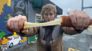 Alphonso’s GIGANTIC Lightning Rod Mozzarella Sticks  Hayden’s Hungry Review [upl. by Kidder]