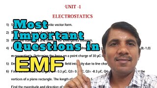 Electromagnetic Field Theory important questions [upl. by Angelle68]