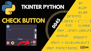 Python Tkinter Checkbutton 0045 [upl. by Pang]