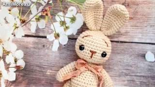 Амигуруми схема Маленького зайчика Игрушки вязанные крючком  Free crochet patterns [upl. by Adym32]