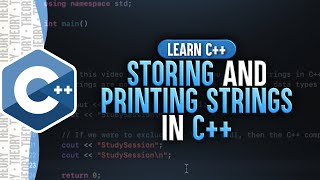 Storing and Printing Strings in C [upl. by Fulbert]