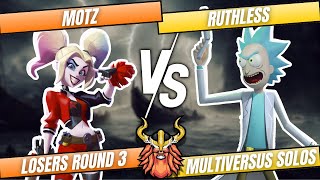 100 Asgardian Gauntlet 13  Motz Harley VS BakuRuthless Rick  MultiVersus [upl. by Atilef]