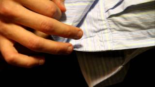 Interview Fashion Tips  How To Wear Cufflinks [upl. by Tiertza]