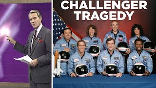 Space Shuttle Challenger explosion Original news coverage [upl. by Shayla]