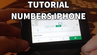 Tutorial Numbers iPhone  2 Griglia e Celle [upl. by Moor]