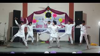 BHANGRA ON ASHKE BOLIYAN AT ANNUAL FUNCTION  2022 [upl. by Roobbie]