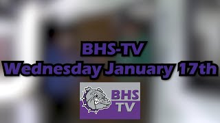 Brownsburg High School TV News  Wednesday January 17th 2024 [upl. by Limann298]