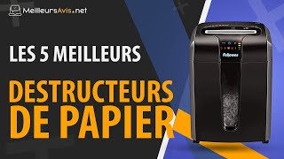 ⭐️ MEILLEUR DESTRUCTEUR DE PAPIER  Avis amp Guide dachat Comparatif 2020 [upl. by Fielding]