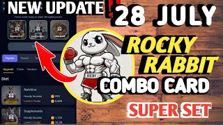 ROCKY RABBIT 28 JULY DAILY COMBO SUPER SET  ROCKY RABBIT SUPER SET ROCKY RABBIT COMBO rockyrabbit [upl. by Erolyat815]