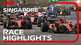 Race Highlights  2023 Singapore Grand Prix [upl. by Harbard]