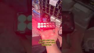 12 LED FOG LIGHT BIKE UNIVERSAL RRVVERMAJI BIKE ACCESSORIES MODIFICATION ITMA VIDEOautomobile [upl. by Ennywg]