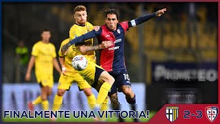 IL PAREGGIO ED IL GOL DI PICCOLI IN DIRETTA  PARMACAGLIARI 23 [upl. by Corena]