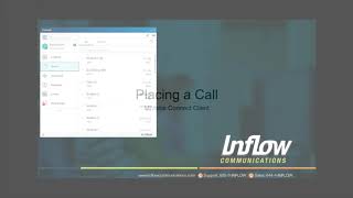 Placing A Call  Mitel MiVoice Connect Client [upl. by Oicirtap417]