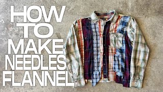 How To Make 350 Needles Flannel For 15 [upl. by Yelrac]