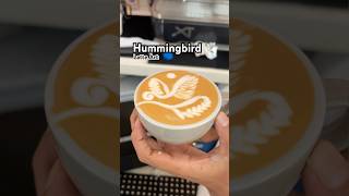 Hummingbird 🕊️latte art ” [upl. by Helfant]