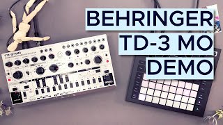 Behringer TD3 MO Modded Out Sound Demo no talking [upl. by Buchheim]