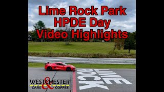 Lime Rock Park HPDE Day Highlights [upl. by Ardnasil]