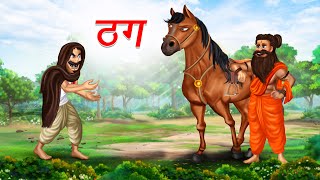 ठग  Thug  Hindi Story  Hindi Kahaniya Moral Stories  cartoon story [upl. by Rufford]