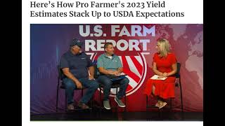 Late August 2023 FARM REPORT The Pro Farmer Crop Tour [upl. by Nirual735]