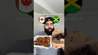 CANADA VS JAMAICA  Copa America of Food [upl. by Nayrbo]