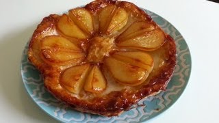 Caramelised Pear Tarte Tatin [upl. by Dnalloh]