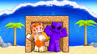 Minecraft TSUNAMIS DISASTERS THAT DESTROY THE WORLD Mod Showcase [upl. by Monteria]