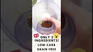 2 Ingredient Flax Bread Low Carb Grain Free Keto Friendly [upl. by Sugna]