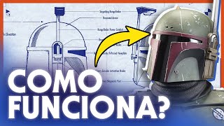 COMO FUNCIONA O CAPACETE MANDALORIANO [upl. by Ykcim]