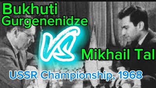 Mikhail Tal vs Bukhuti Gurgenenidze [upl. by Netnerb239]