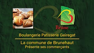 Présentation de la boulangerie pâtisserie Geiregat  Commerces et services de Brunehaut [upl. by Ydnamron]