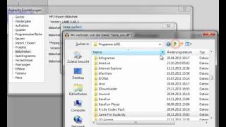 Audacity  LAMEencdll downloaden amp einfügen 2011 [upl. by Luttrell610]