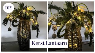 KERST LANTAARN 🎄✨ Cursus Bloemschikken 254  Carlein Tukkers Kerstbloemstuk 3 [upl. by Noskcaj249]