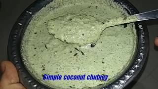 Simple coconut chutney recipe in kannada ಸಿಂಪಲ್ ತೆಂಗಿನಕಾಯಿ ಚಟ್ನಿ ಮಾಡುವ ವಿಧಾನ Kayi chutney recipe [upl. by Siraj]