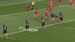 DEONTAE PERESE 2024 Jersey Flegg Cup Highlights 188cm  93KGs AGE 21  HALFUTILITY [upl. by Kala]