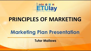 Marketing Plan Presentation  Principles of Marketing  SHSABM Quarter 4 Week 7 [upl. by Esened]