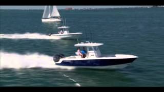 Contender Boats Sport Series 24S and 28S running side by side [upl. by Ennis]