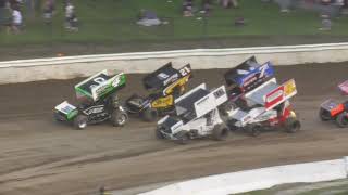 51124 Skagit Speedway  410 Sprints  Heat Races [upl. by Nnayelhsa]