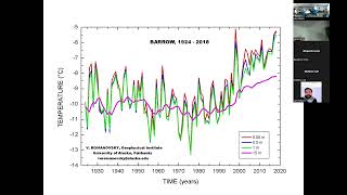 Romanovsky Impact of climate on permafrost in Alaskan Arctic 29 Jul 2023 [upl. by Syhr]