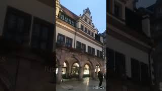 Leipzig Innenstadt heute Abend Das Alte Rathausquot  Restaurant  Marktplatz [upl. by Inami]