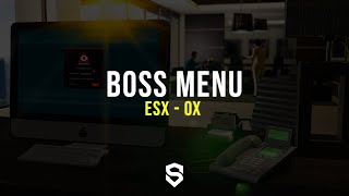 FiveM  OX Boss Menu [upl. by Htims192]