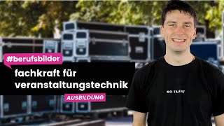 Fachkraft für Veranstaltungstechnik  Ausbildungsberufe erklärt [upl. by Llenehc254]