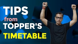 Toppers Timetable  How to prepare for ICSE Class 10  sirtarunrupani [upl. by Jed]