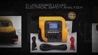 Fluke ESA609 115 VAC Electrical Safety Analyzer [upl. by Wanonah67]